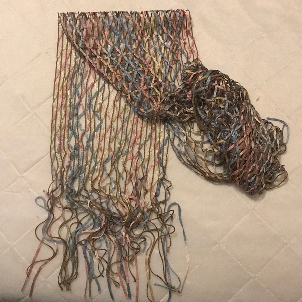 Multi-colored scarf!